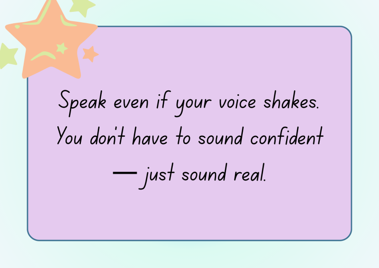 How to Stop Being Nervous When Talking?