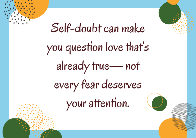 18 Not So Secret Tips To Handle Self-Doubt In a Relationship
