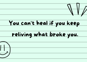 Stop reliving trauma