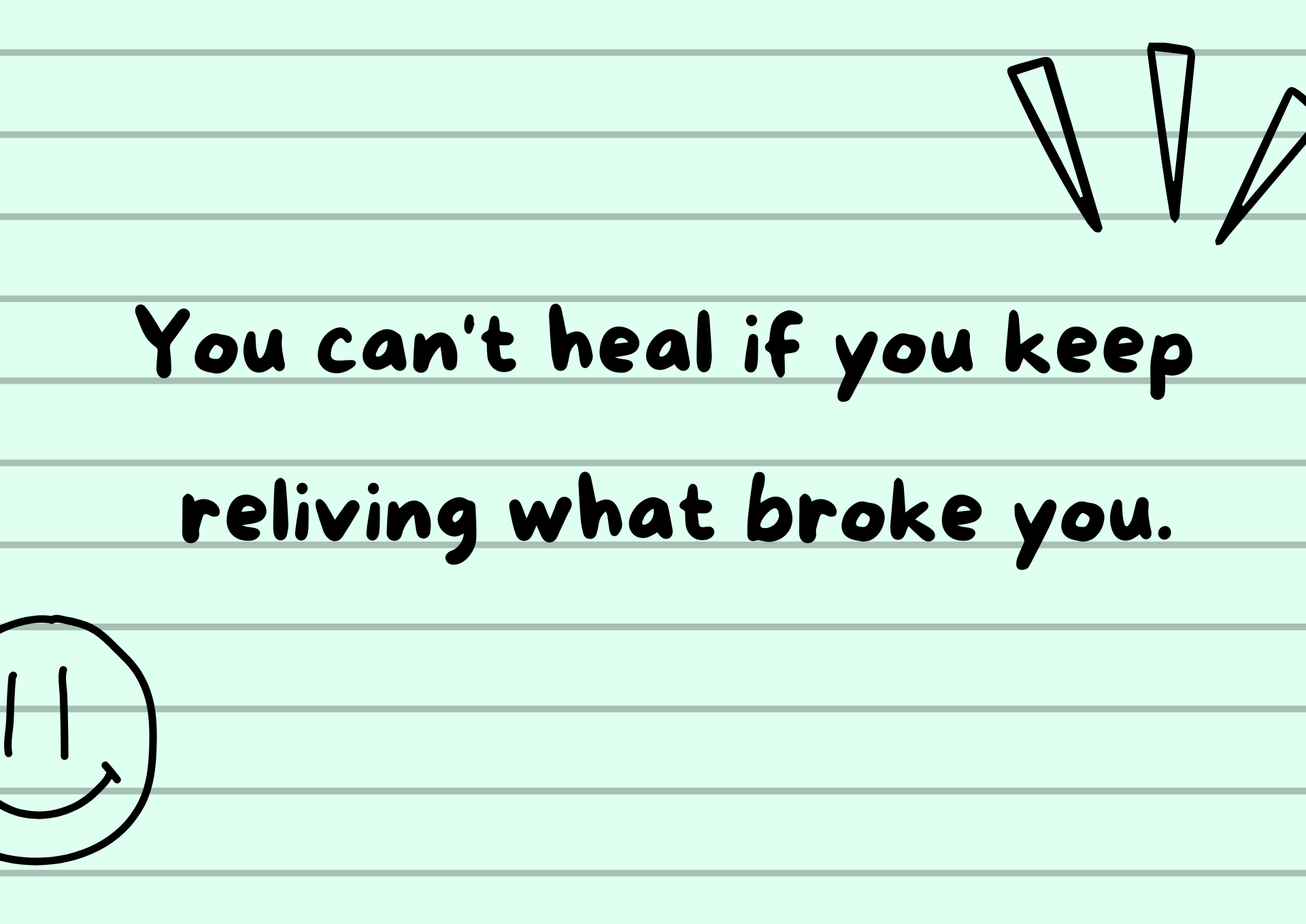 Stop reliving trauma