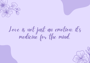 Love for mental health
