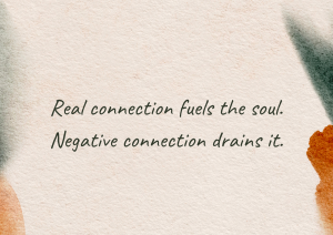 Negative social connection