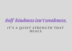 show yourself kindness