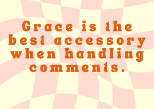 Handling comments